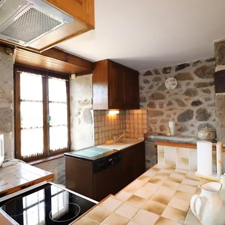 Chalet 60m² Avec Garage, 2 Ch., Cheminee, Jardin Prive & Bbq, Cantal - Fr-1-742-155 *